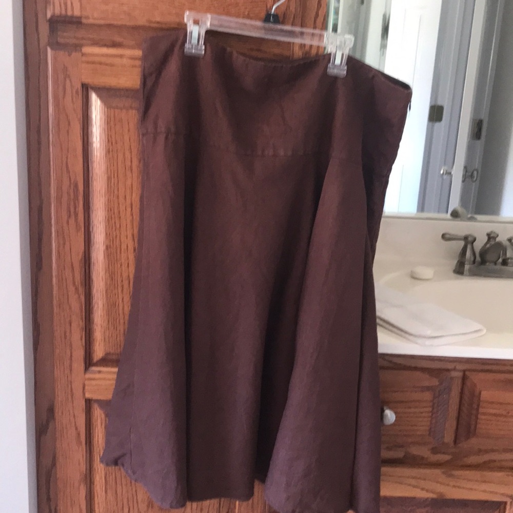 Linen skirt